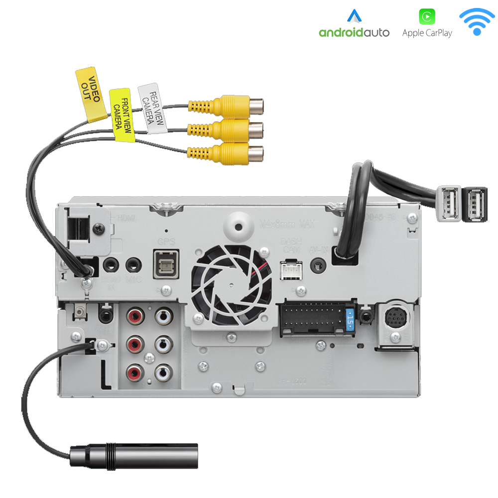 Kenwood DMX8020DABS 7.0" AV receiver with Wireless Carplay/Android Auto